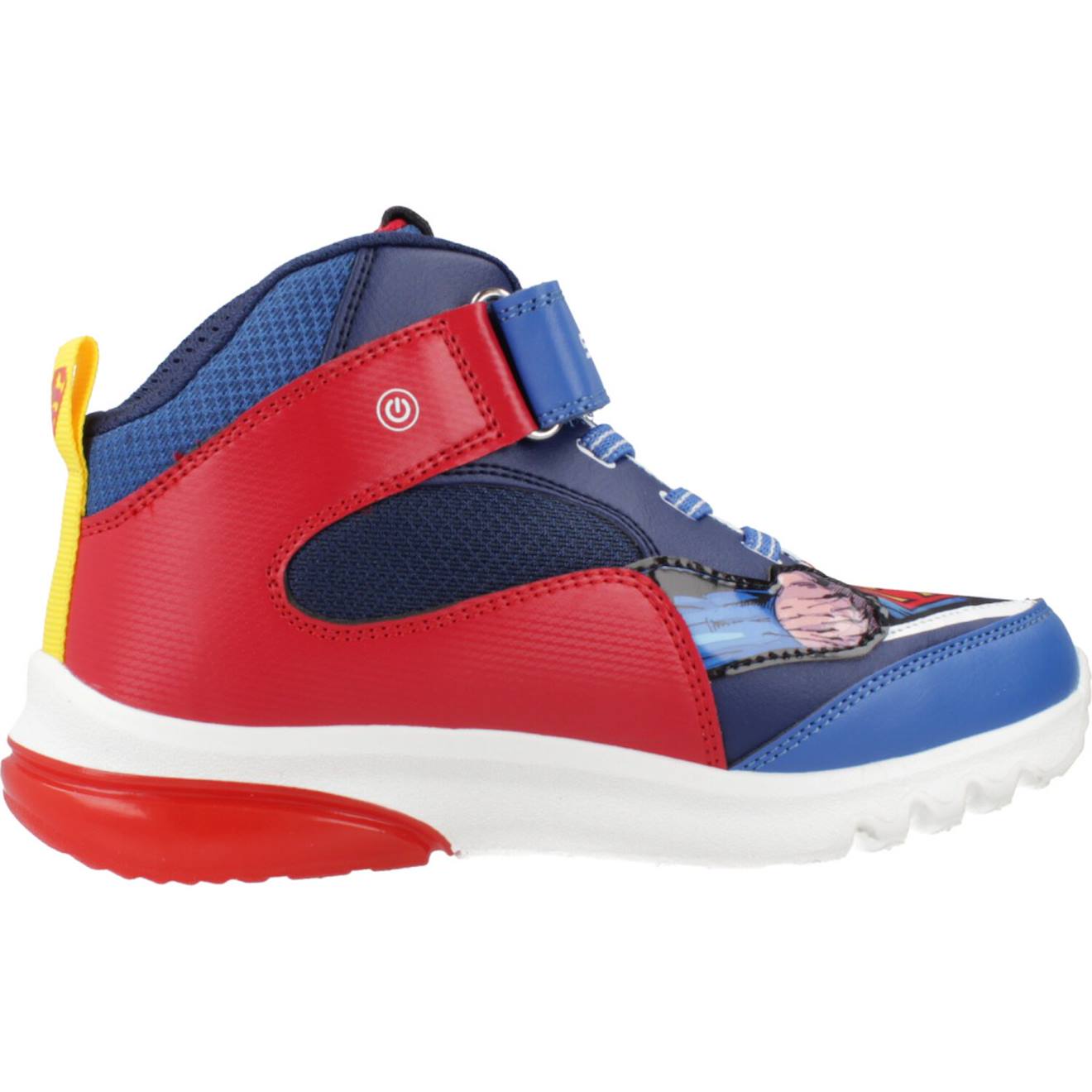Basket Ciberdron Boy Bleu Et Rouge