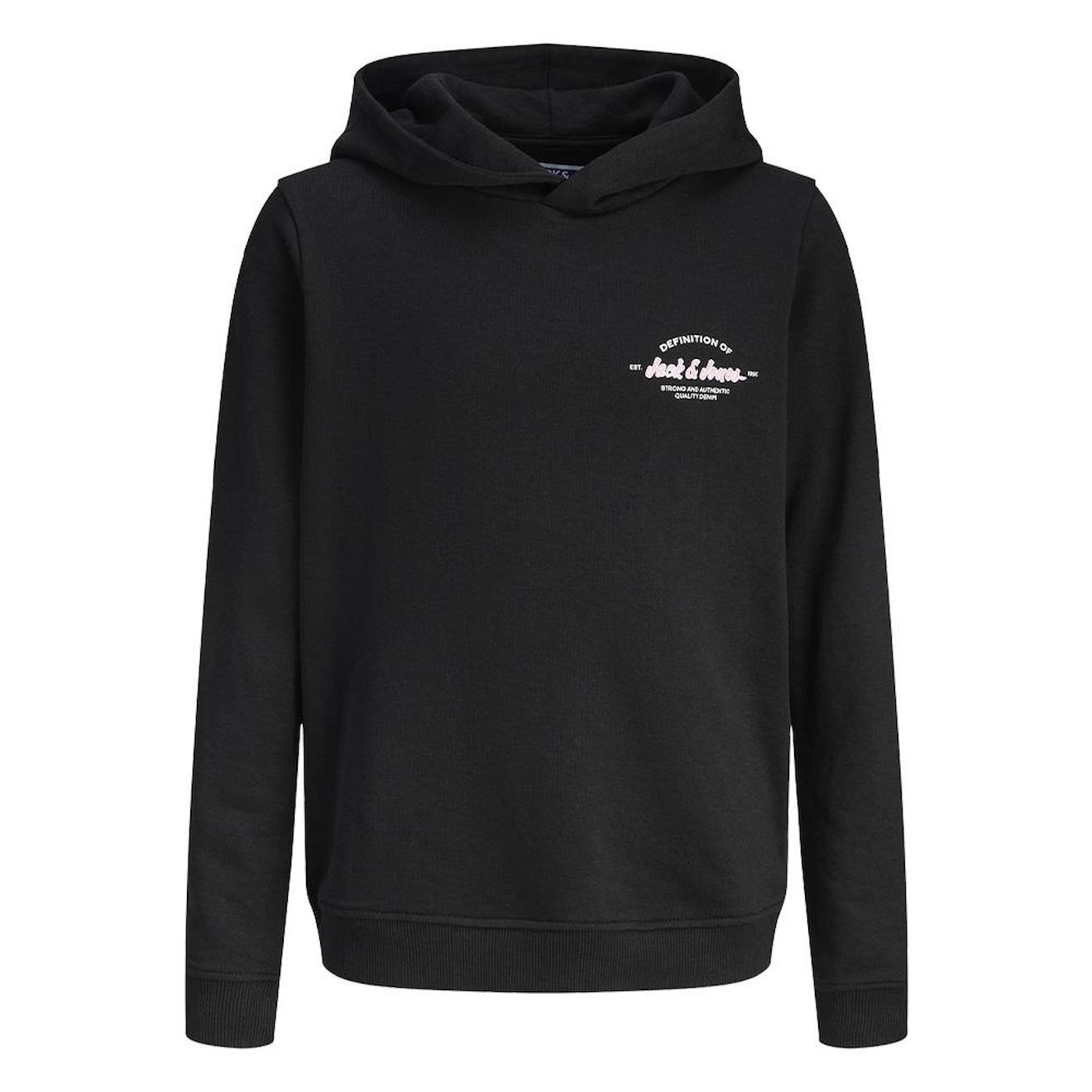 Sweat À Capuche Garçon Brandon Noir