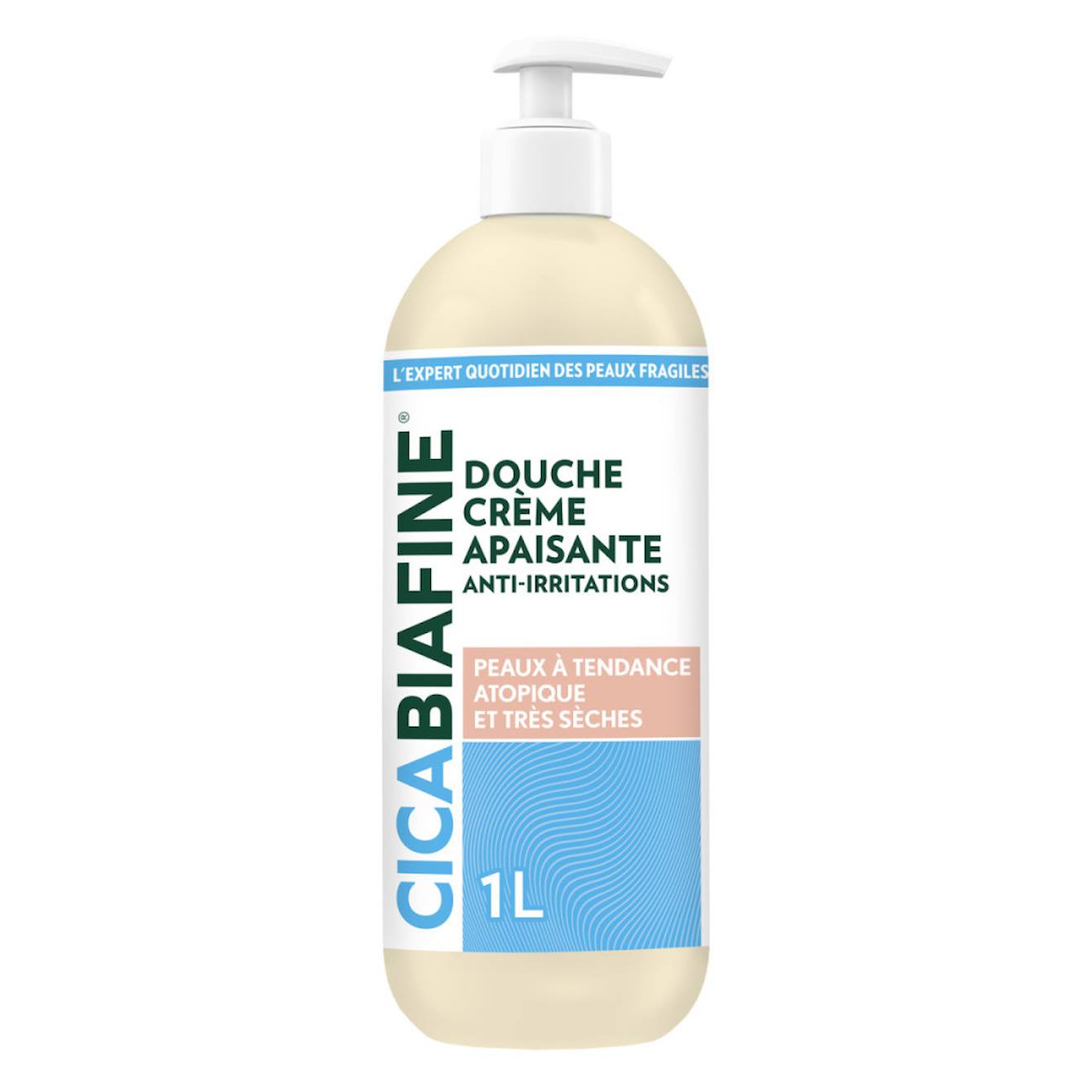 Cica - Douche Crème Apaisante Anti-irritations (flacon-pompe D'1 L) – Gel Douche Pour Peaux Très Sèches À Tendance Atopiq Multicolore (Biafine) - Couverture
