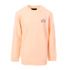 -Sweat enfant logo fleece crew tropical peac