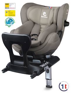Puériculture-Siège-auto-Groupe 0 +/1(de 0 à 18 kg) 0-4 ans-Siège auto dos route pivotant r129 i-size 40-105 cm softness® gaïa+