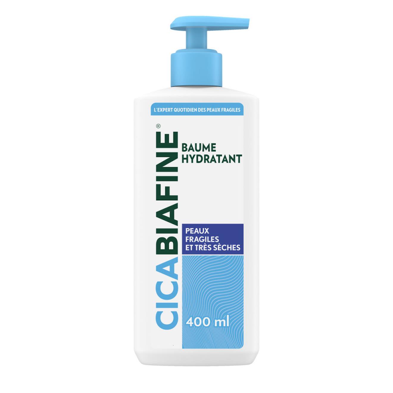 Cica - Baume Hydratant (flacon-pompe De 400 Ml) – Baume Réparateur Pour Peaux Fragiles Et Très Sèches – Baume Hydratant P Multicolore (Biafine) - Couverture