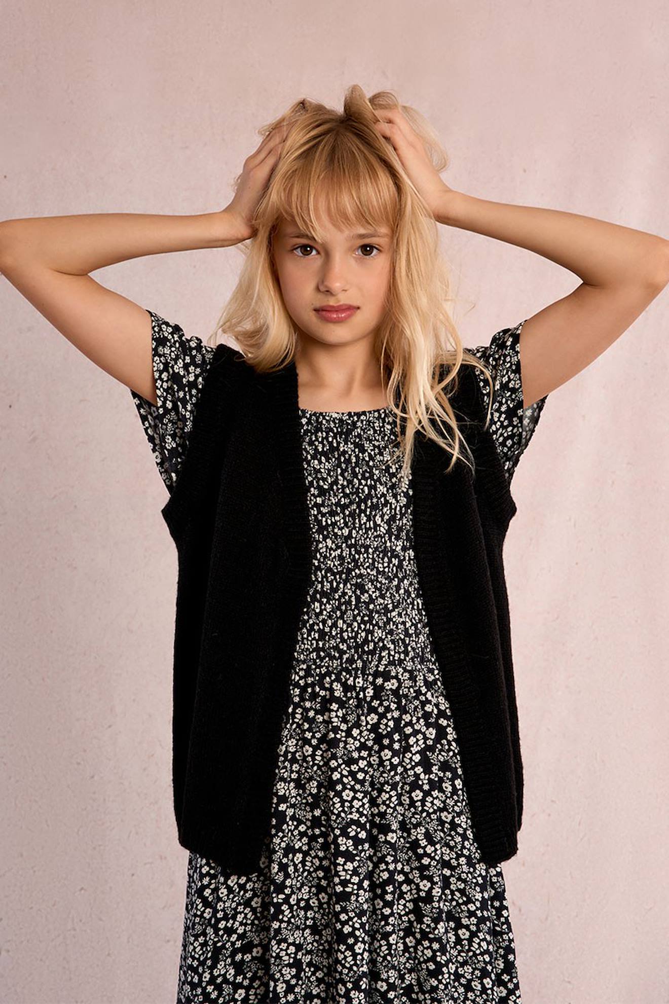 Gilet Ouvert Noir