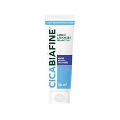 -Cica - baume crevasses réparateur (tube de 50 ml) – baume hydratant pour mains et pieds crevassés – répare en 7 jours et