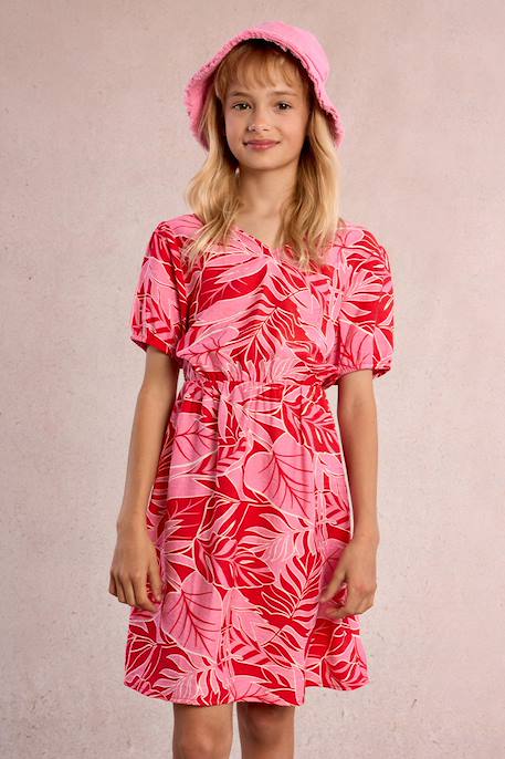 Robe imprimée, taille élastiquée  - vertbaudet enfant