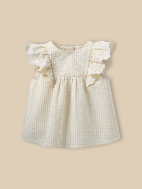 Bébé-Blouse vichy bébé