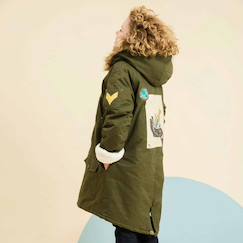 -Parka tendance  enfant   et   rock & peace