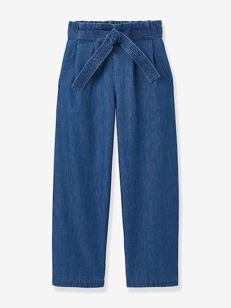 Fille-Pantalon ceinturé fille