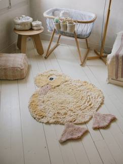Linge de maison et décoration-Décoration-Tapis enfant forme canard