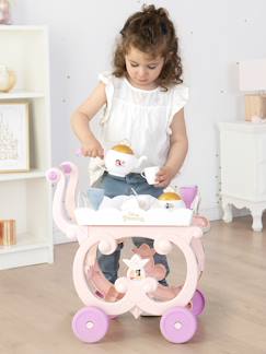 Jouet-Jeux d'imitation-Cuisines et dinette-Desserte XL dinette princesse