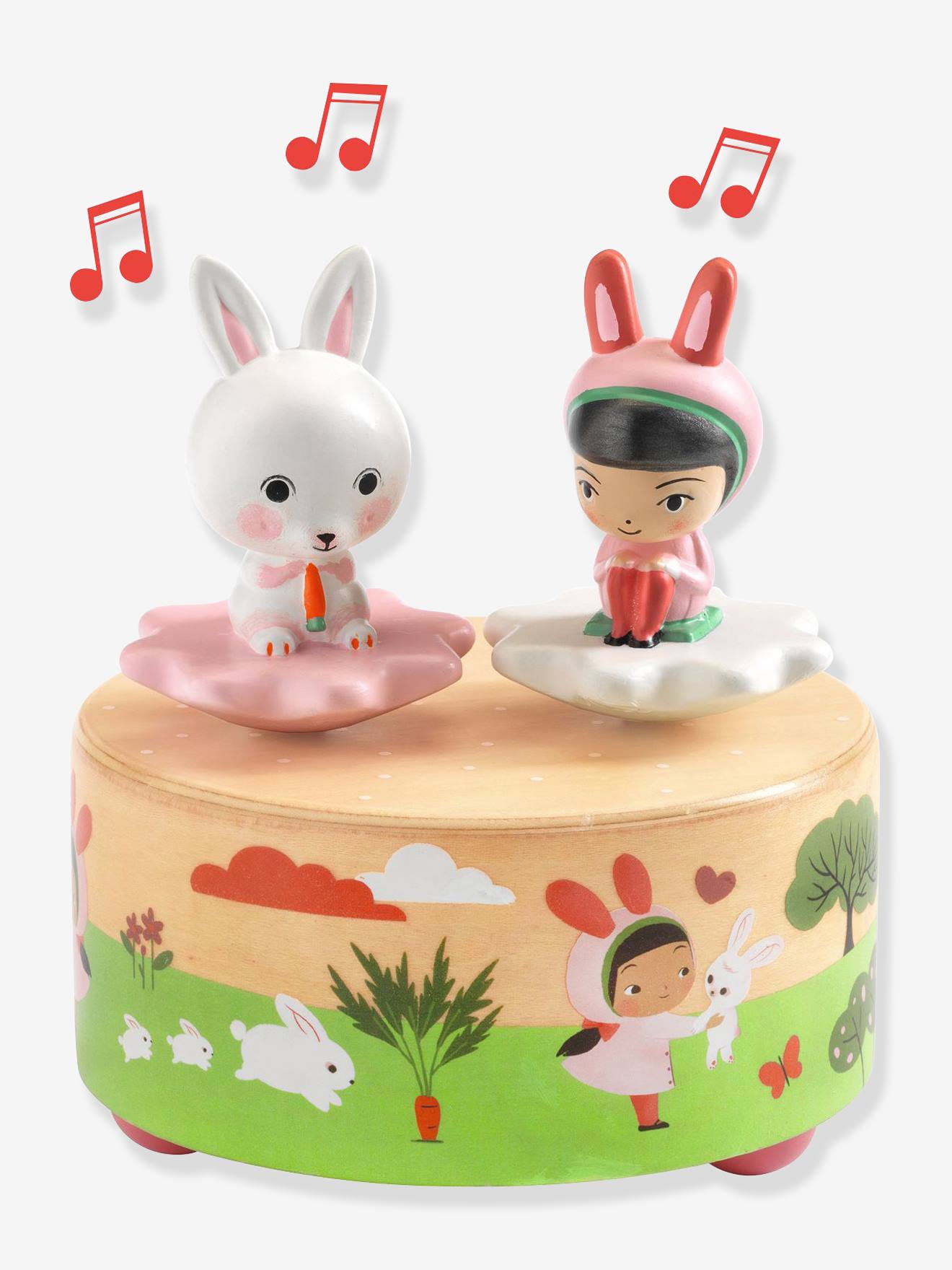 Boîte à musique Garden Melody multicolore