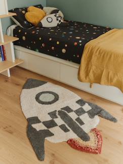 Linge de maison et décoration-Décoration-Tapis fusée enfant