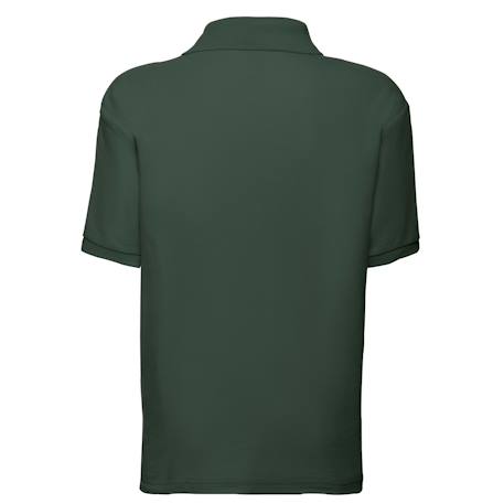 Polo polyester 65/35 Bleu ciel+Bleu marine+Bleu marine sombre+Bleu roi+Bordeaux+Noir+Rose clair+Rouge+Tournesol+Vert bouteille+Violet 29 - vertbaudet enfant 