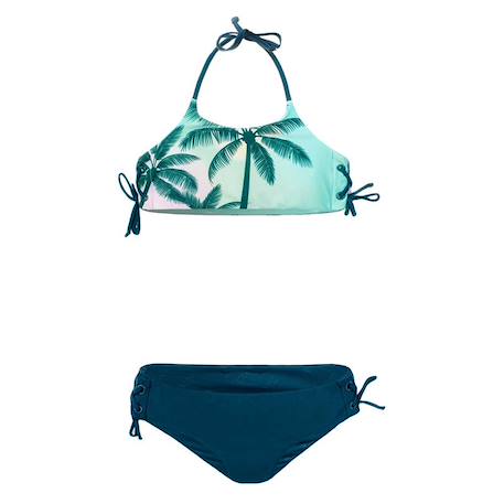 Ensemble bikini synthétique hali  - vertbaudet enfant