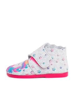 Chaussures-Chaussures bébé 17-26-Marche fille 19-26-Chaussons en feutre avec fermeture adhésive