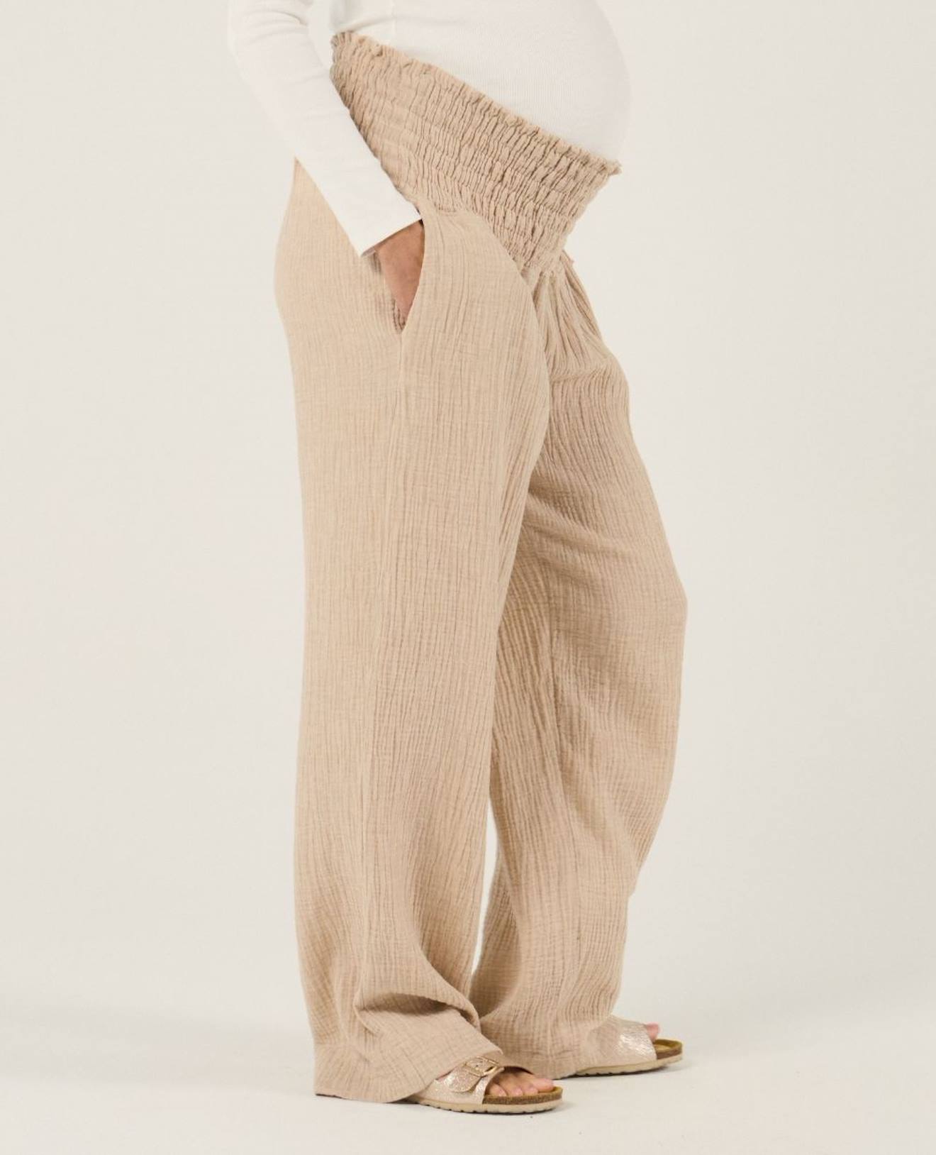 Pantalon De Maternit Myriam Beige 73 €