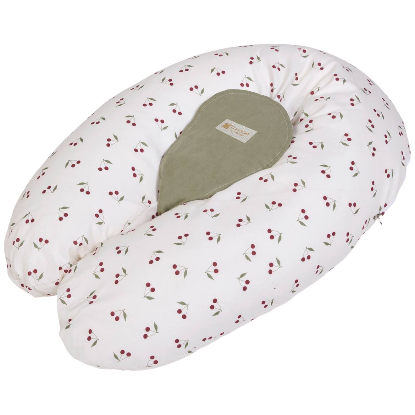 Coussin D'allaitement Et De Grossesse 3en1 Multirelax Cerises