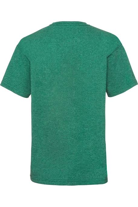 T-shirt coton valueweight Bleu roi chiné+Gris foncé chiné+Vert chiné 6 - vertbaudet enfant 