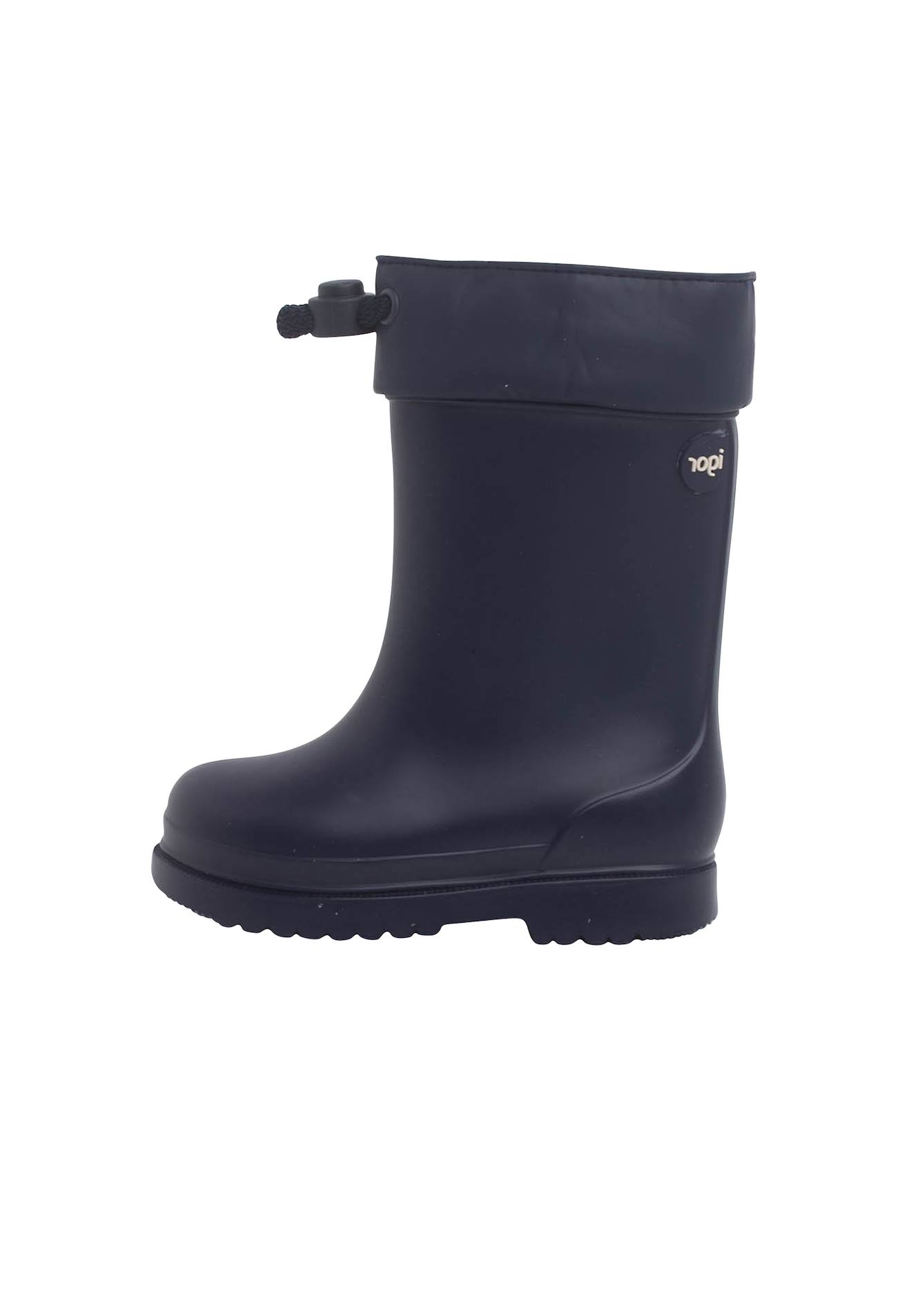 Bottes De Pluie Doublure Intérieure En Polaire Fermeture Ajustable Bleu Marine Bottes De Pluie Doublure Intérieure En Polaire Fermeture Ajustable Bleu Marine