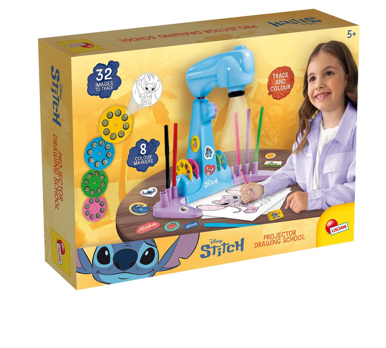 Projecteur De Dessins + Accessoirs Stitch Multicolore