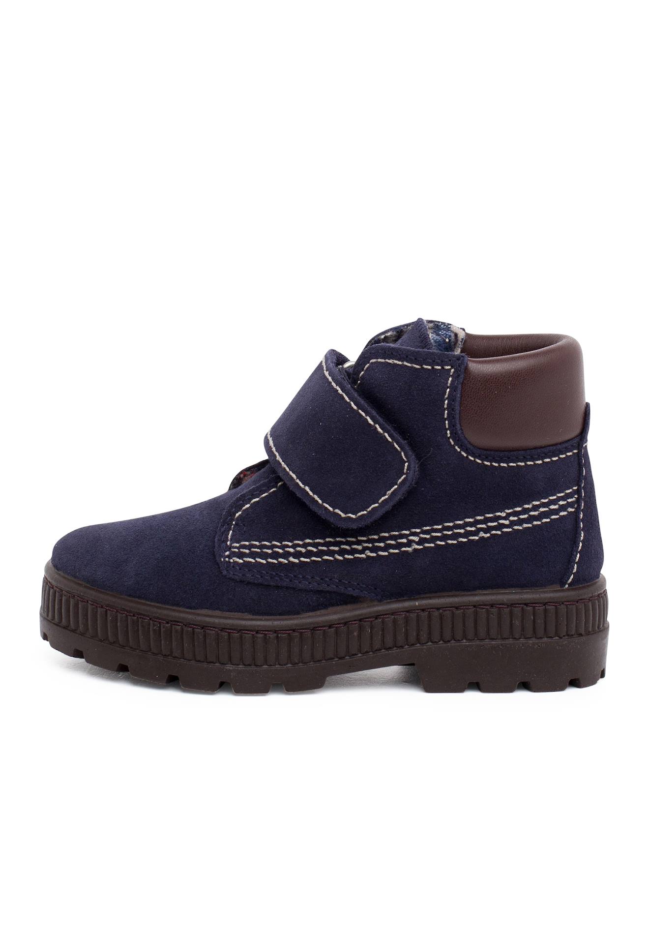 Bottes À Semelle De Piste Avec Coutures Fermeture Adhérentes Bleu Marine