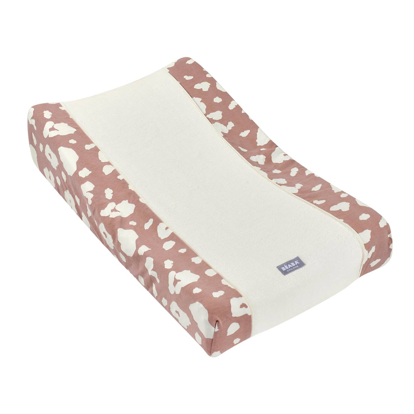 Housse De Matelas À Langer En Coton Sofalange Rose Épanouie