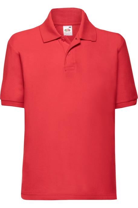 Polo polyester 65/35 Bleu ciel+Bleu marine+Bleu marine sombre+Bleu roi+Bordeaux+Noir+Rose clair+Rouge+Tournesol+Vert bouteille+Violet 22 - vertbaudet enfant 