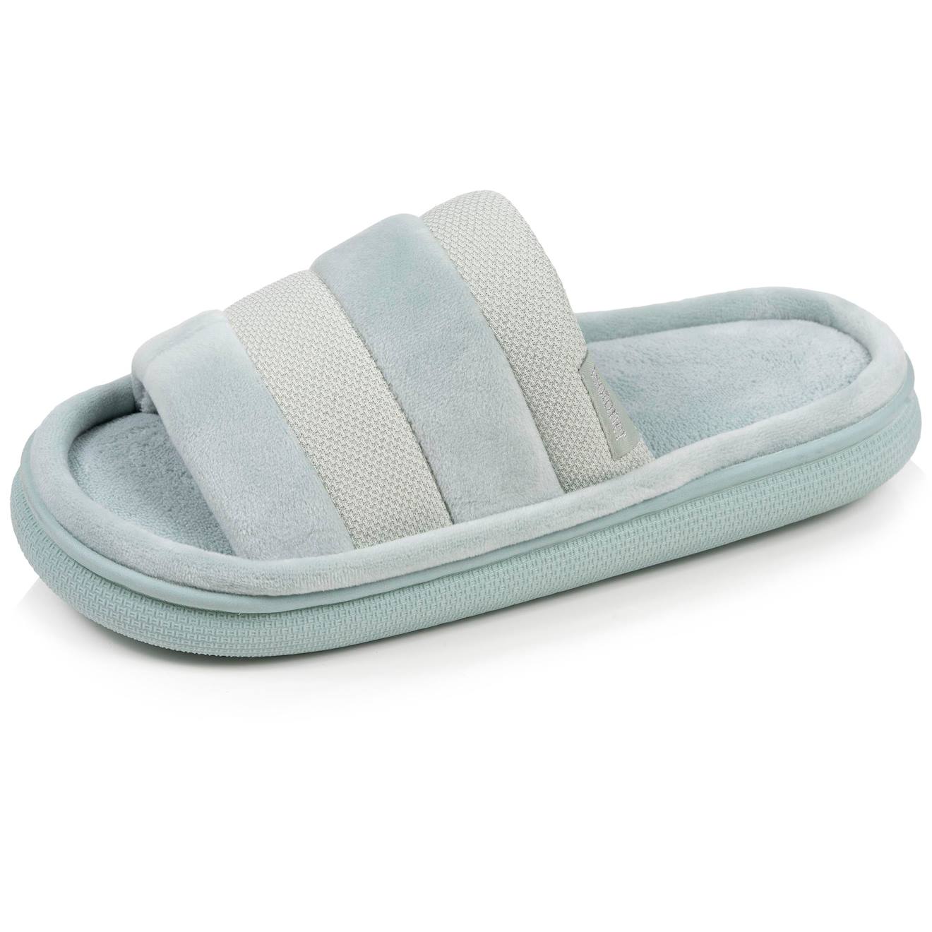 Chaussons Mules Ouvertes Velours Semelle Bloup Xtra Confort Vertamande 22 €