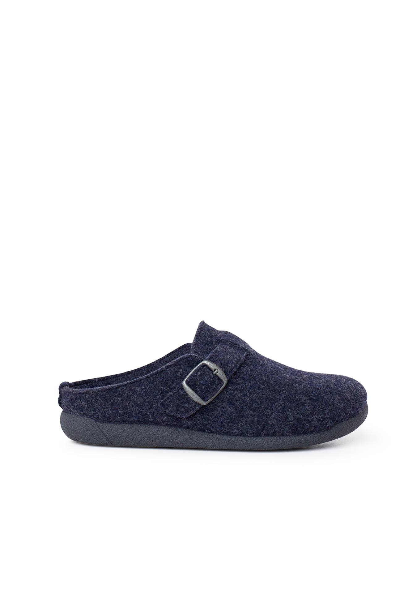 Sabots Maison Boucle Plante Rembourrée Bleu Marine Sabots Maison Boucle Plante Rembourrée Bleu Marine