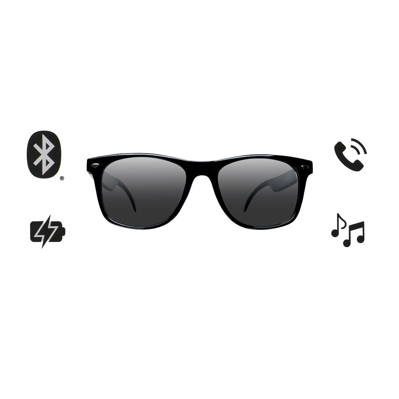 Lunettes De Soleil Avec Micro Enceintes Bluetooth Multicolore