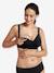 Soutien-gorge grossesse et allaitement sans coutures Carri-gel Blanc+Noir 9 - vertbaudet enfant 