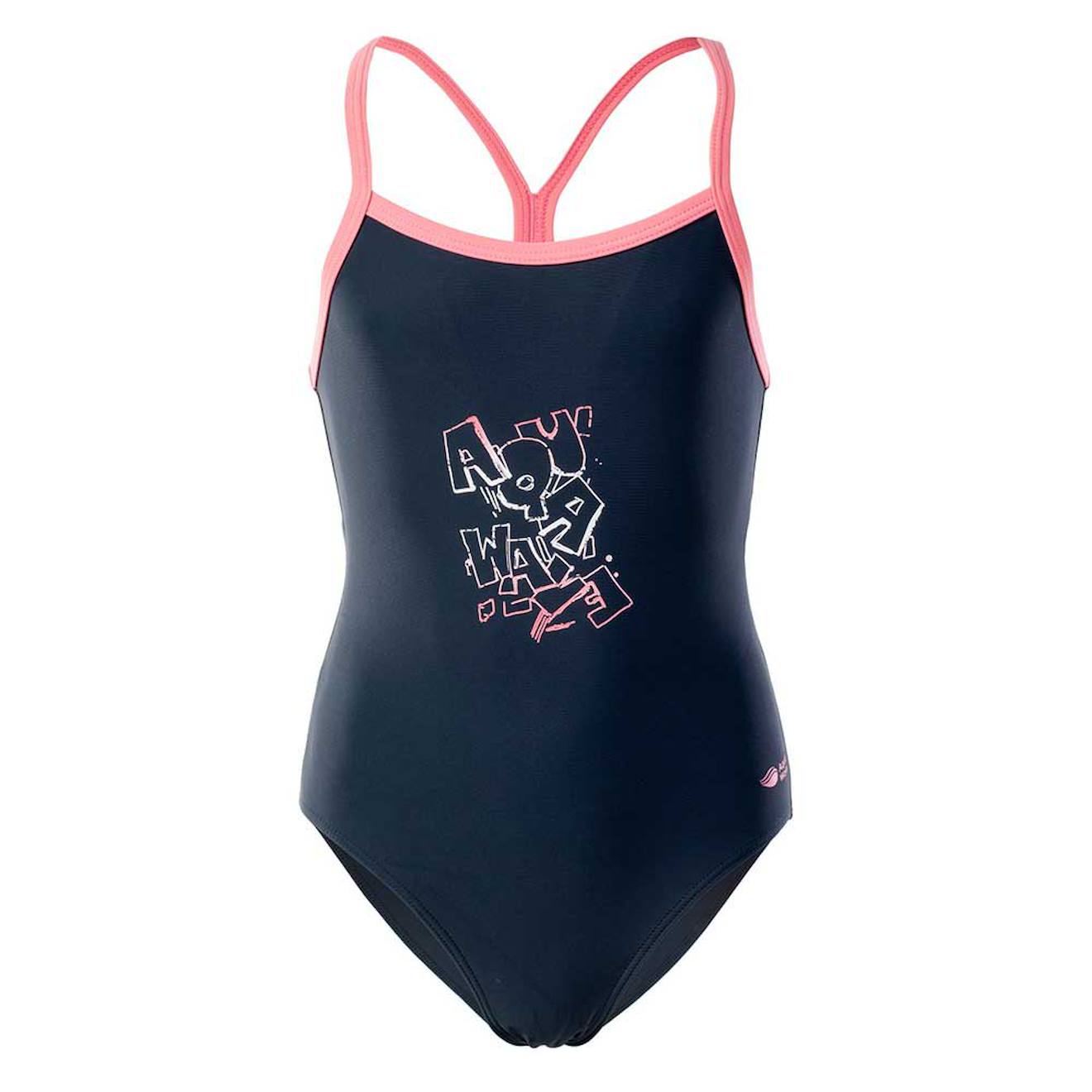 Maillot De Bain 1 Pièce Synthétique Velanti Myrtille / Corail Rose