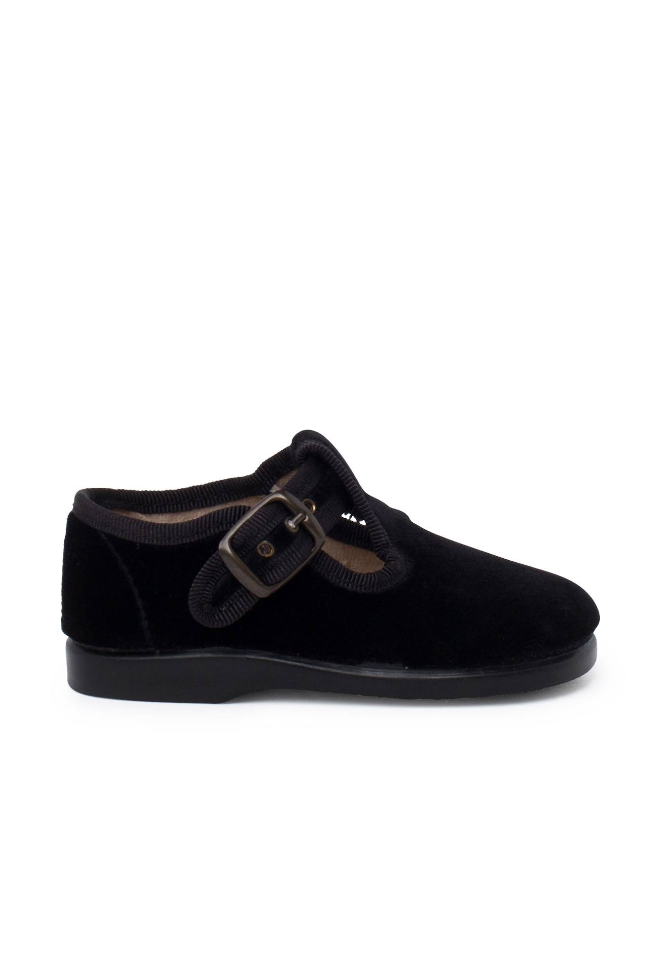 Salomés Velours Boucle Noir Salomés Velours Boucle Noir
