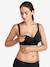 Soutien-gorge grossesse et allaitement sans coutures Carri-gel Blanc+Noir 8 - vertbaudet enfant 