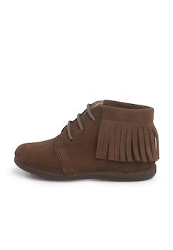 Chaussures-Chaussures bébé 17-26-Marche fille 19-26-Boots, bottines et bottes-Bottes frangées à lacets premiers pas