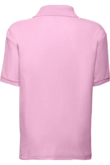 Polo polyester 65/35 Bleu ciel+Bleu marine+Bleu marine sombre+Bleu roi+Bordeaux+Noir+Rose clair+Rouge+Tournesol+Vert bouteille+Violet 20 - vertbaudet enfant 