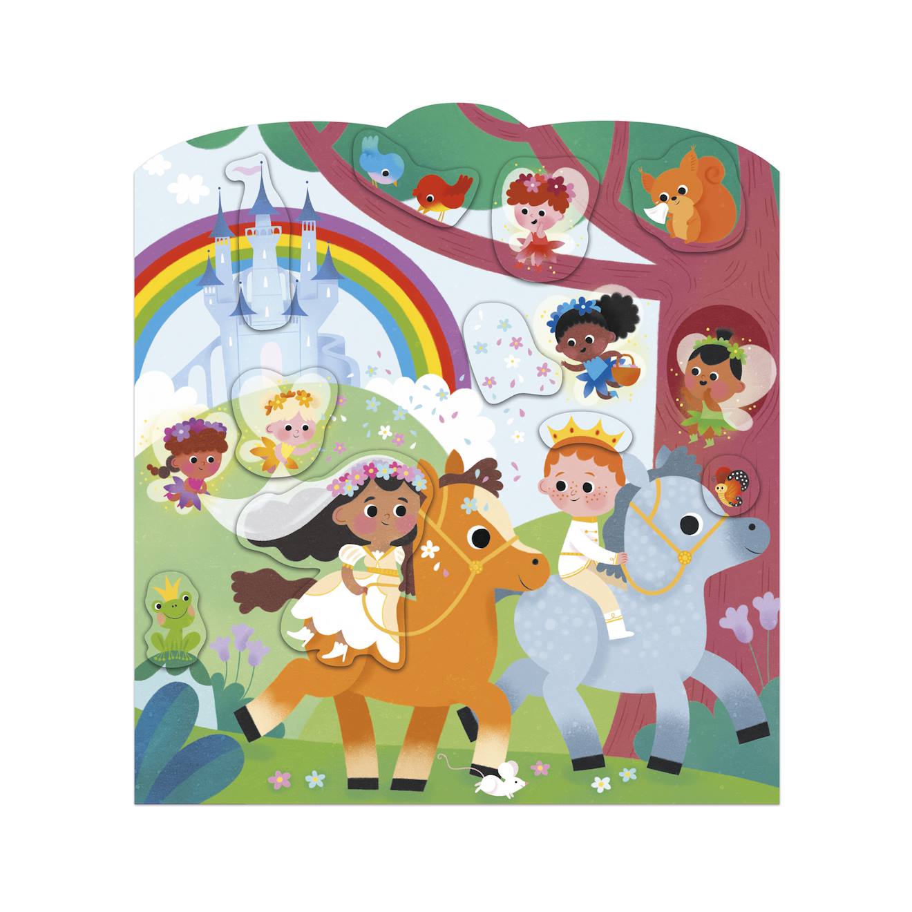 Janod – Cahier De Stickers La Maison – 12 Pages à Décorer + 8 Planches – Dès 18 Mois