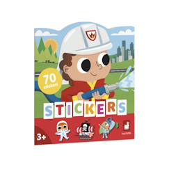 Jouet-Activités artistiques et musicales-Stickers les aventuriers dès 18 mois