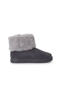 Chaussures-Chaussures fille 23-38-Bottes à col roulé en fourrure pour fille