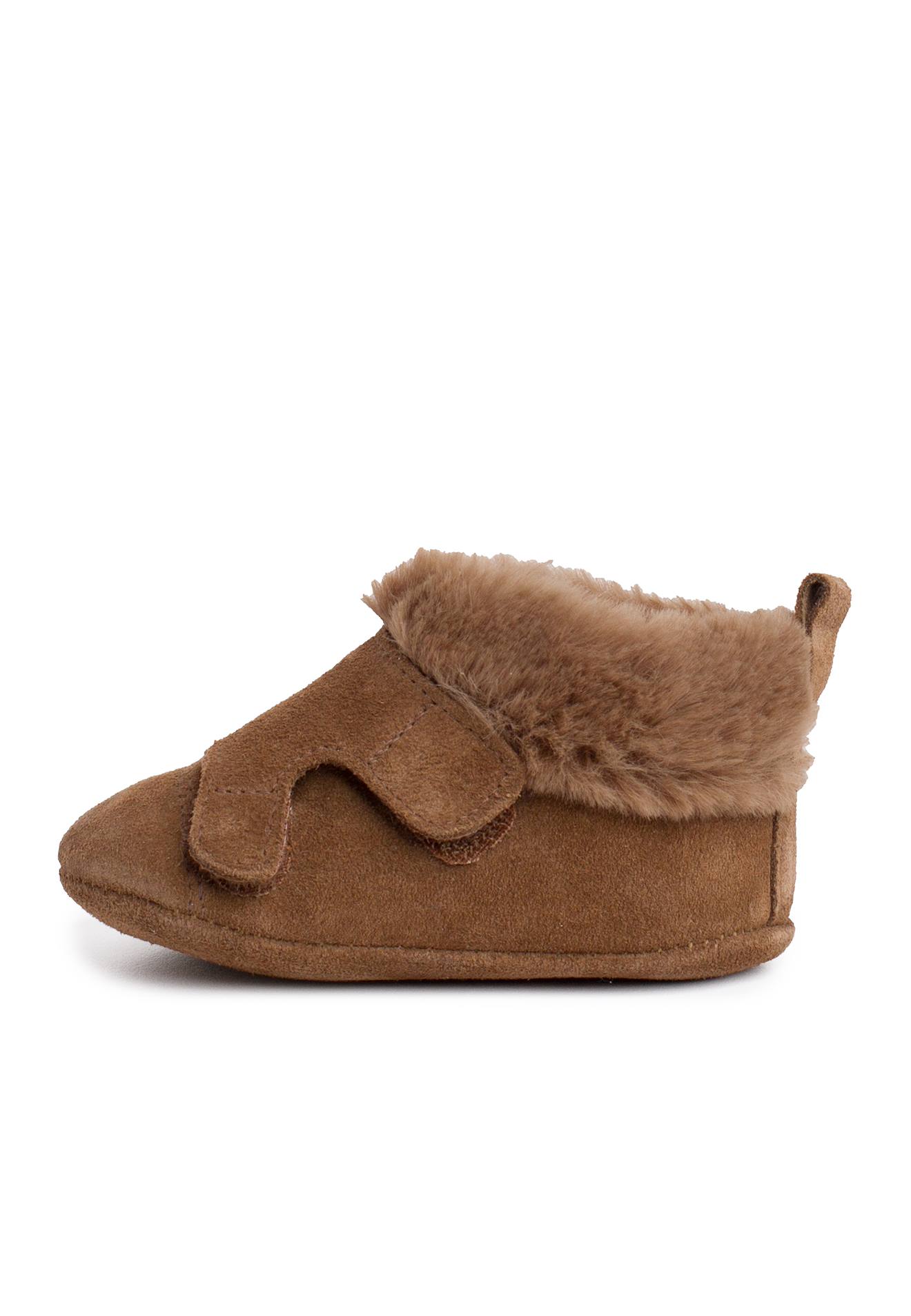 Bottines En Cuir Fourrure Velours Taupe Bottines En Cuir Fourrure Velours Taupe