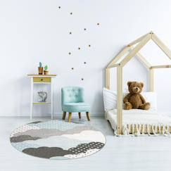Linge de maison et décoration-Tapis enfant tissé cloudy