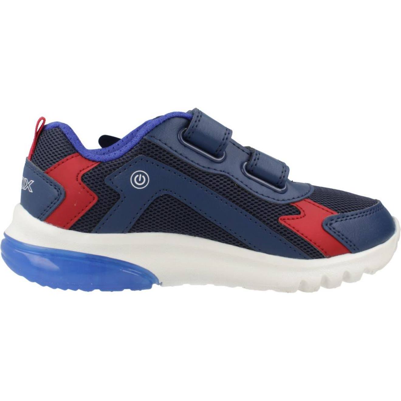Basket Garçon Modèle J Ciberdron Boy Bleu C0735