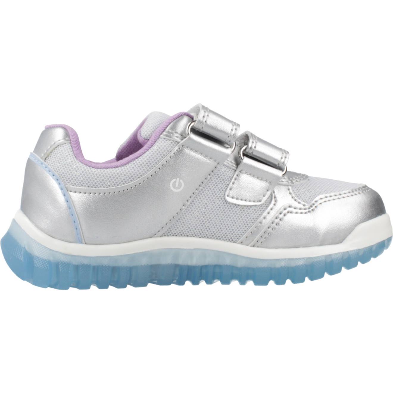 Basket Fille Modèle B Lightyloo Girl Argent C1294
