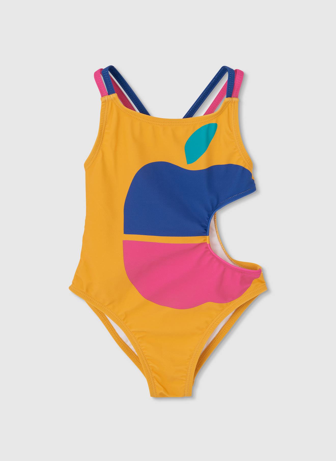 Maillot De Bain Pour Fille Jaune