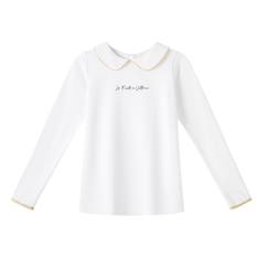 -T-shirt   à col claudine  et manches longues   sophia