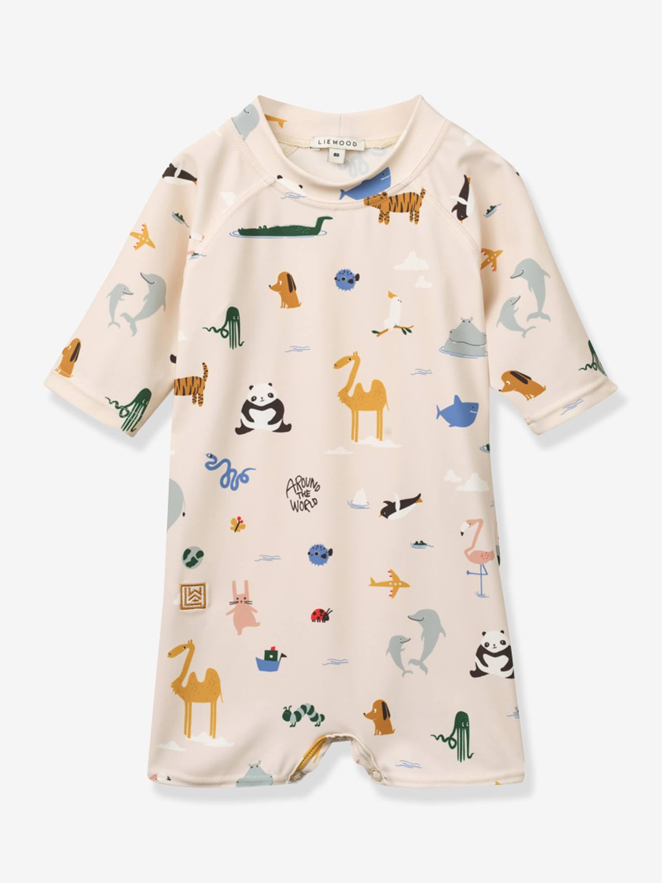 Maillot de bain bébé beige