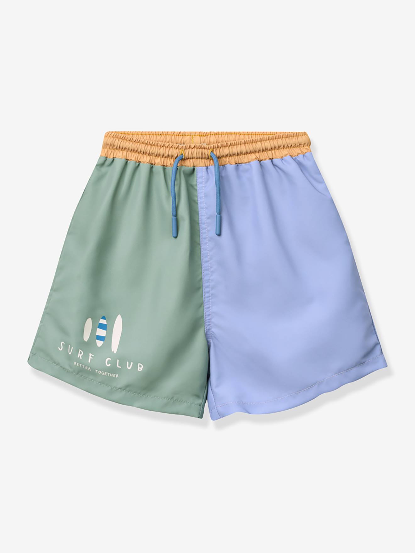 Short de bain enfant Surf Club vert