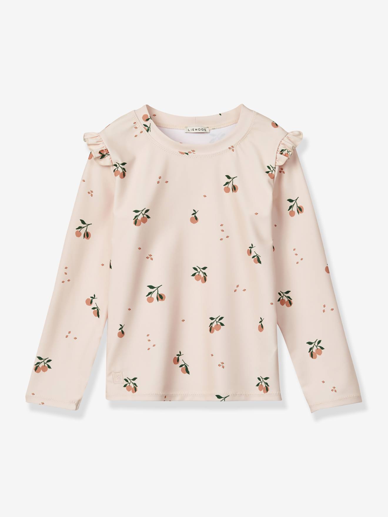 T-shirt de bain manches longues rose clair T-shirt de bain manches longues rose clair