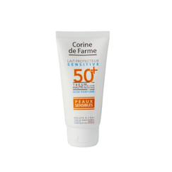 Puériculture-Petite parapharmacie-Lait solaire SPF50+ visage et corps peaux sensibles