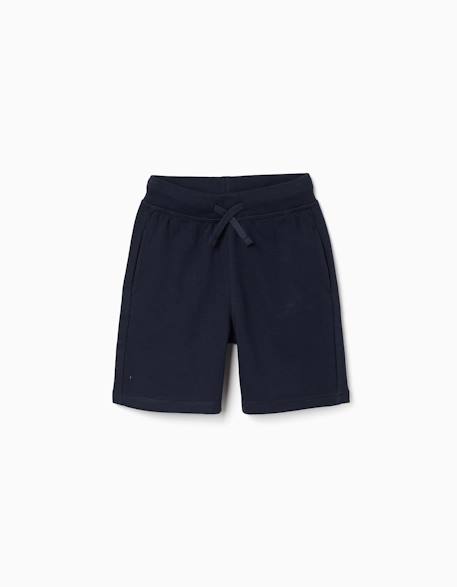 Garçon-Short-Short en molleton avec cordon de serrage et poches latérales